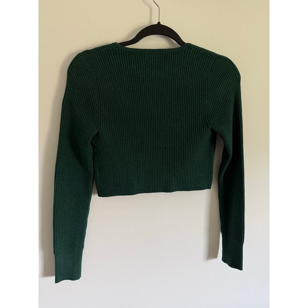 $18 New Wild Fable Twin Cardigan Set - Small - Green - Picture 7 of 8